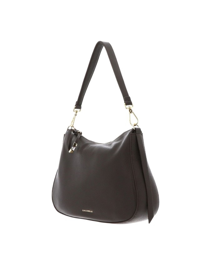 Coccinelle - Nory Leather Shoulder Bag with Shoulder Strap