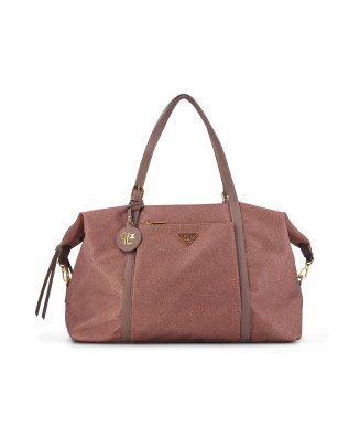 Ynot – Damen-Wochenendtasche aus Stoff und Kunstleder Cloud 2