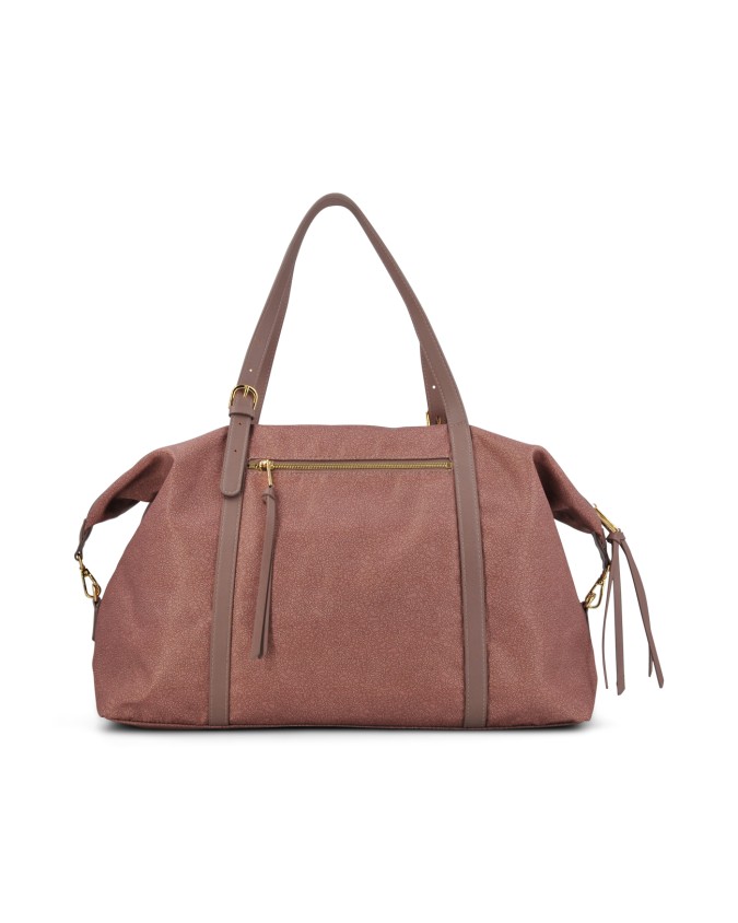 Ynot – Damen-Wochenendtasche aus Stoff und Kunstleder Cloud