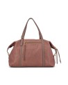 Ynot - Women's Weekend Travel Bag in Fabric and Cloud Faux