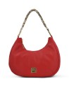Ynot - Borsa a spalla hobo in ecopelle Large Rachel