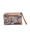 Ynot - Clutch Piccola in Ecopelle Stampa Città Yesbag