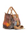 Ynot - Shoulder bag with double handles, Size M, in faux