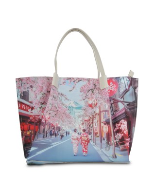 Ynot – Große Einkaufstasche aus Kunstleder Yesbag