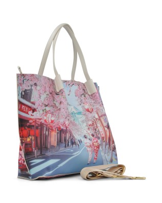  Ynot - Borsa shopping in ecopelle large Yesbag 2