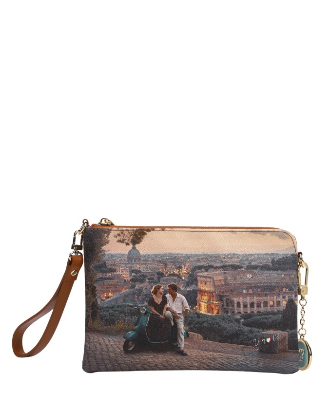  Ynot - Clutch in Ecopelle Tg. 