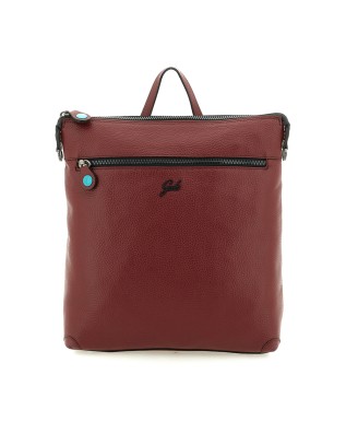 Gabs - Women's backpack in textured calfskin, Size M, Lolita
