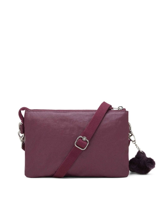 Kipling - Kleine Umhängetasche mit zwei Fächern aus recyceltem