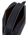 Coccinelle - Size S leather crossbody bag with double zipper by Fern