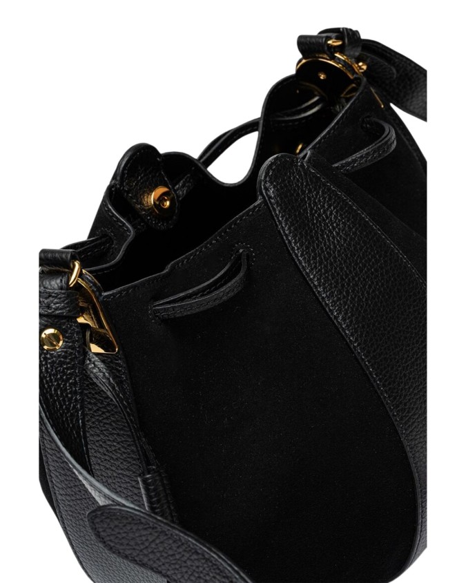 Coccinelle - Boom – Beuteltasche aus Leder und Wildleder