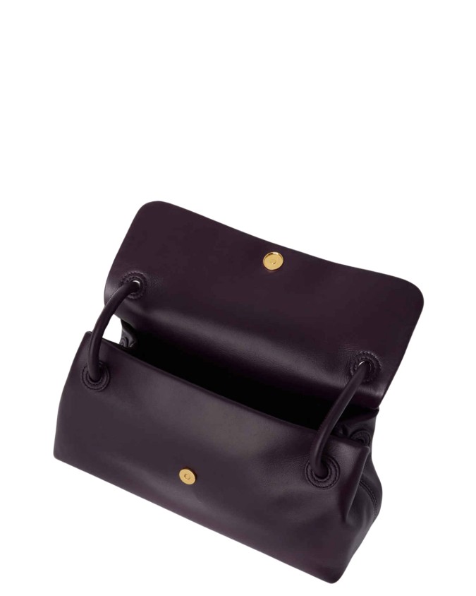  Trussardi - Borsa a Tracolla con Patta in Nappa Orbita Mini