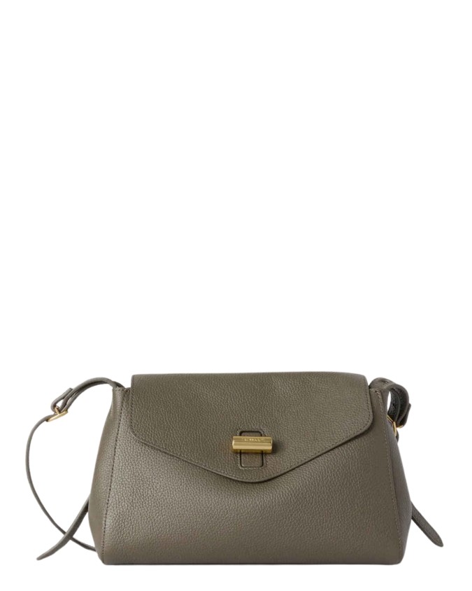  Trussardi - Borsa a Tracolla con Patta in Pelle Girello Mini