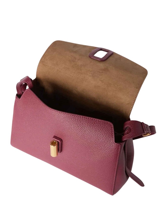 Trussardi - Borsa a Tracolla con Patta in Pelle Girello Mini