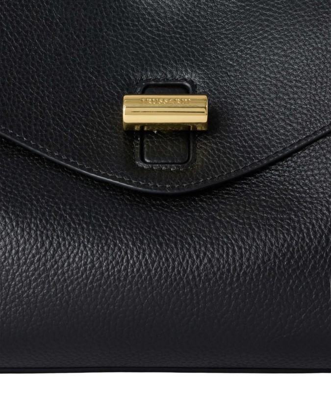  Trussardi - Borsa a Tracolla con Patta in Pelle Girello Mini