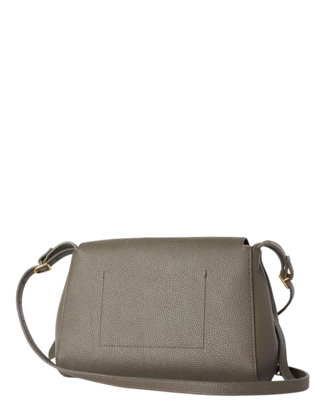  Trussardi - Borsa a Tracolla con Patta in Pelle Girello Mini