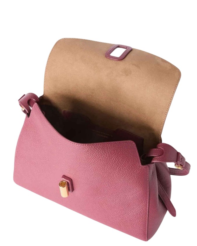  Trussardi - Borsa a Spalla con Patta in Pelle Girello
