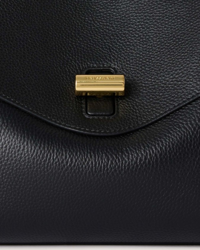  Trussardi - Borsa a Spalla con Patta in Pelle Girello