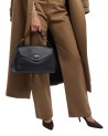  Trussardi - Borsa a Spalla con Patta in Pelle Girello