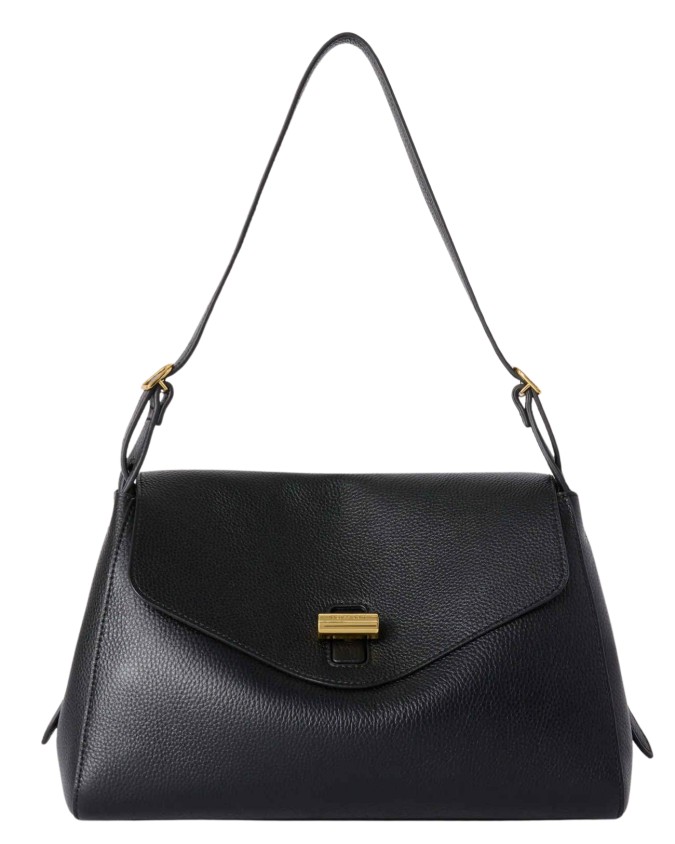  Trussardi - Borsa a Spalla con Patta in Pelle Girello