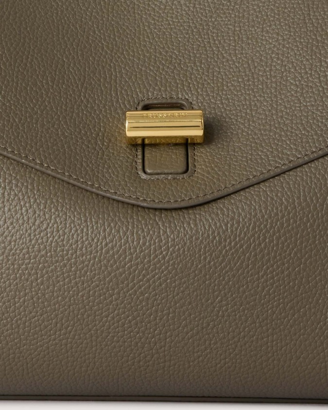  Trussardi - Borsa a Spalla con Patta in Pelle Girello