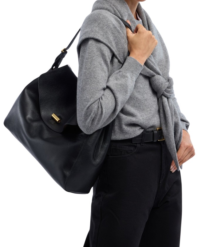 Trussardi - Large Girello Leather...