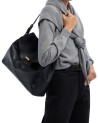Trussardi - Large Girello Leather Flap Shoulder Bag
