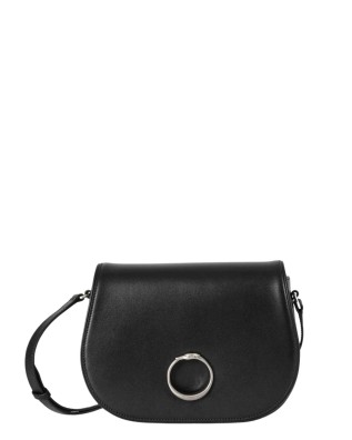  Trussardi - Borsa a Tracolla con Patta in Pelle Iggy Media