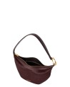 Trussardi - Kleine Hobo-Tasche aus Leder in Whippet-Pferdelederoptik