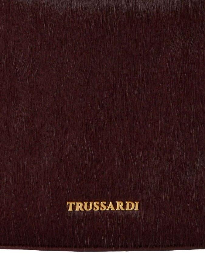  Trussardi - Borsa Hobo Small in Pelle Effetto Cavallino Whippet