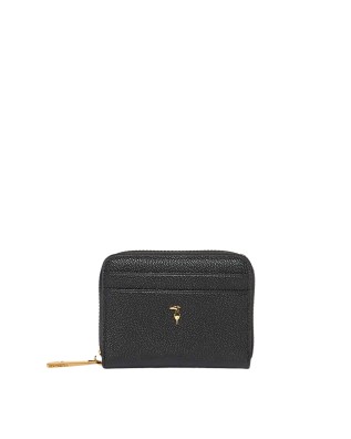  Trussardi - Portafoglio Piccolo Zip Around in Pelle Cameo