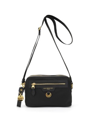 Nannini - Small Shoulder Bag with Two Compartments in Nylon and