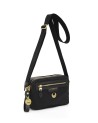 Nannini - Small Shoulder Bag with Two Compartments in Nylon and