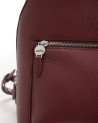  Nannini - Zaino Donna in Pelle con Tasca Esterna in Pelle