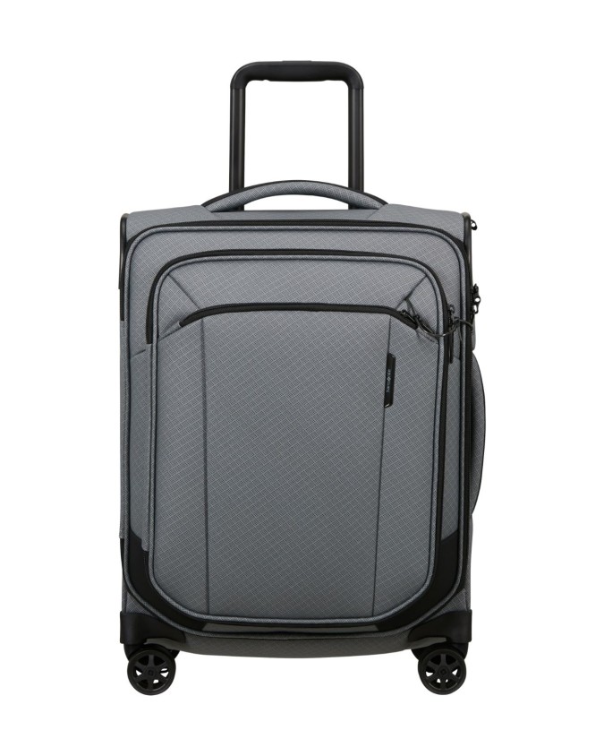 Samsonite - 55 cm Recycled Nylon Trolley, Size S, 4 Wheels