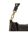  Campomaggi - Borsa a Spalla con Borchie in Pelle di Vacchetta