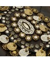  Campomaggi - Borsa a Spalla con Borchie e Strass in Pelle di