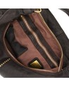 Campomaggi - Borsa Hobo con Borchie in Pelle di Vacchetta Wanda