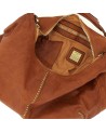 Campomaggi - Borsa Hobo con Borchie in Pelle di Vacchetta Wanda