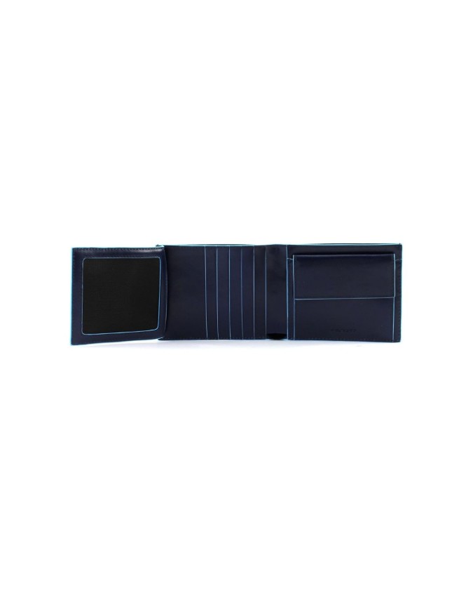 Piquadro - Herrenbrieftasche mit Münzfach, Einsteckfach und