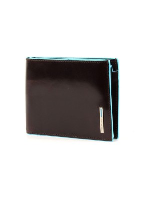  Piquadro - Portafoglio uomo con portamonete, volantino e tasca