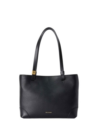 Trussardi - Borsa Shopper con Tracolla in Tessuto Spalmato e 2