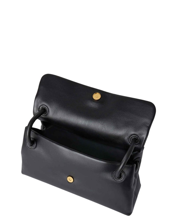  Trussardi - Borsa a Tracolla con Patta in Nappa Orbita Mini