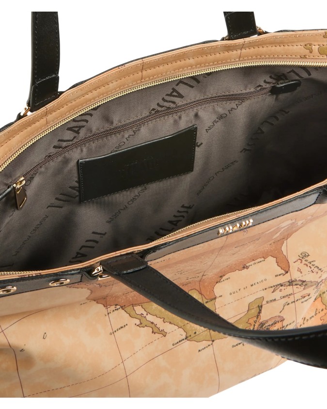 Alviero Martini Prima Classe - Borsa shopping in tessuto soft