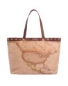  Alviero Martini Prima Classe - Borsa shopping in tessuto soft