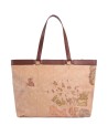  Alviero Martini Prima Classe - Borsa shopping in tessuto soft