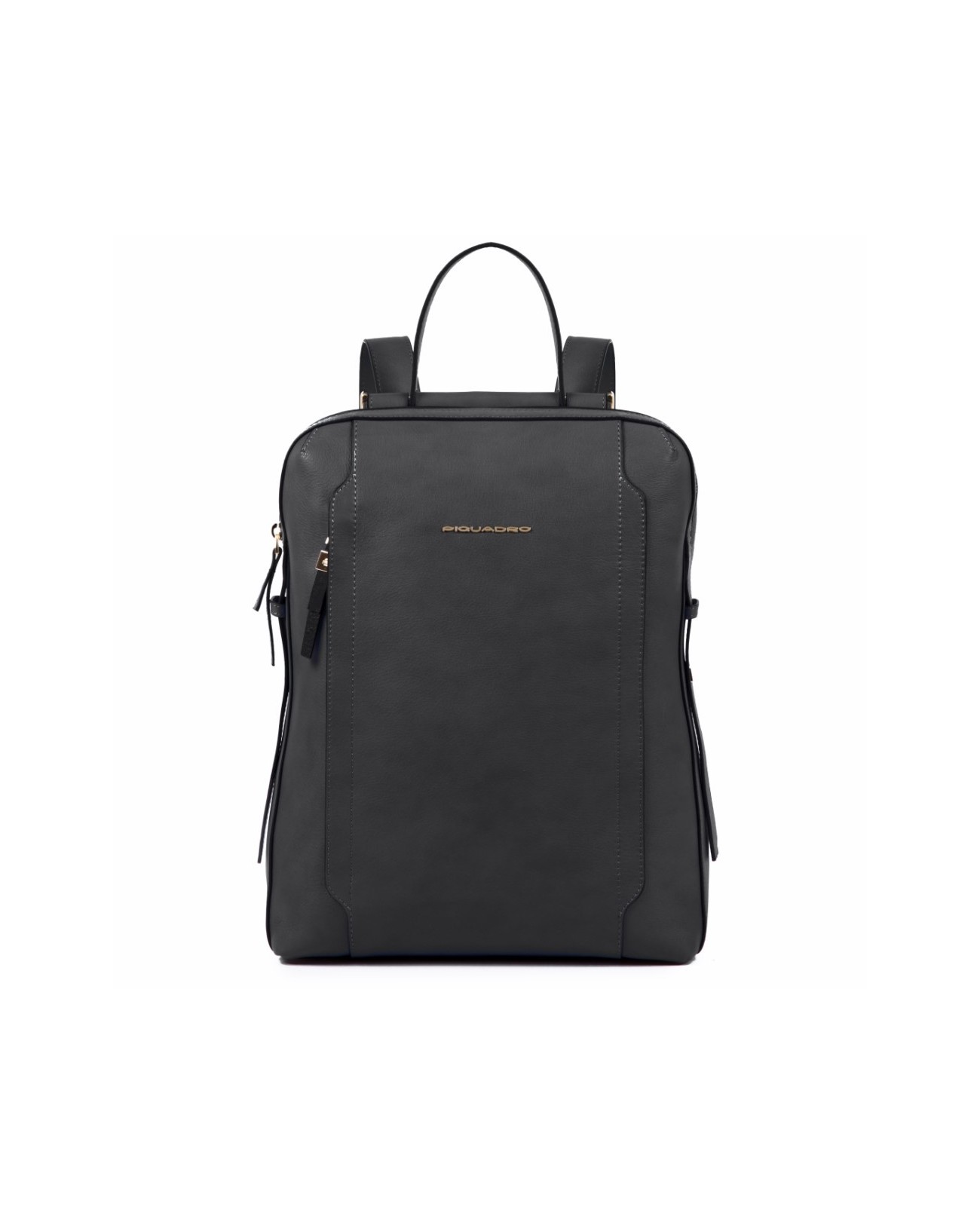 PIQUADRO - Zaino in Pelle porta PC 14\