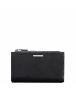 Portafogli Donna PIQUADRO - Portafoglio donna in pelle - Nero - 2