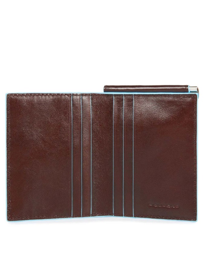 PIQUADRO - Portafoglio in pelle con fermasoldi - PU3890B2 su Studioarch