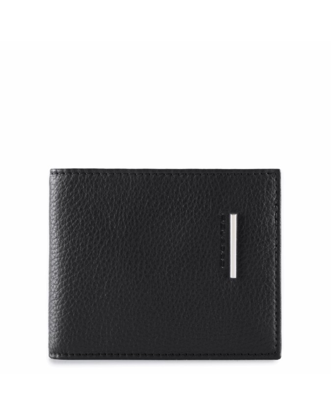 PIQUADRO - Portafoglio uomo con portadocumenti rimovibile - Nero -  PU3891MO/N