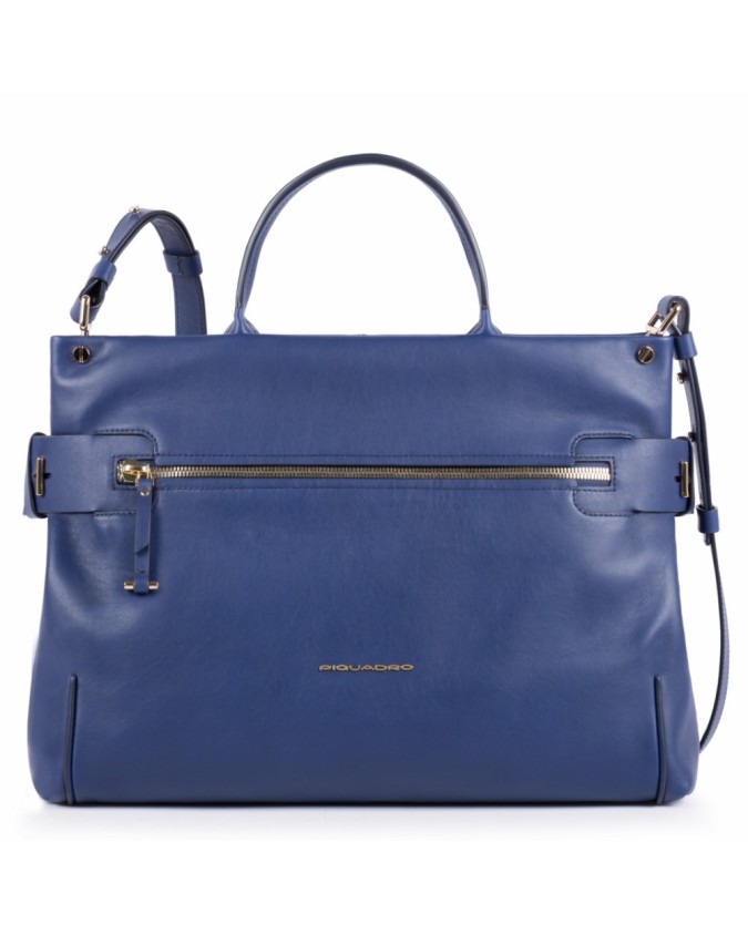 Piquadro - Borsa donna porta computer - BD4699S102/BLU su Studioarch